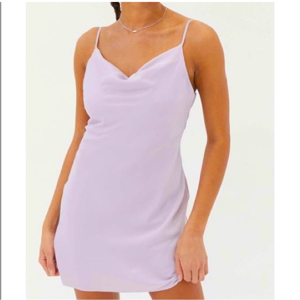 NEW with tags Urban Outfitters Cowl Neck Lavender Slip Dress | XS